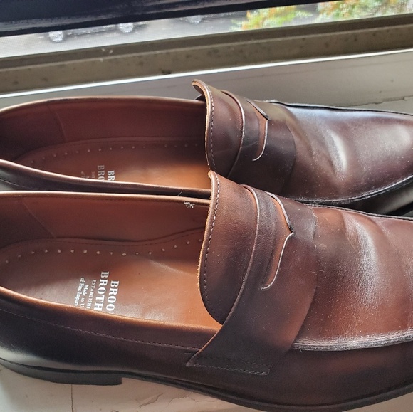 Brooks Brothers 1818 Brown Penny Loafers main image 5